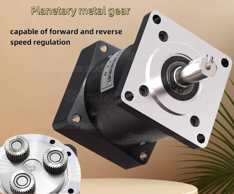 86PX Series Nema 34 Planetary Gearbox Ratio 5:1 - 100:1 for 86mm Stepper Motor