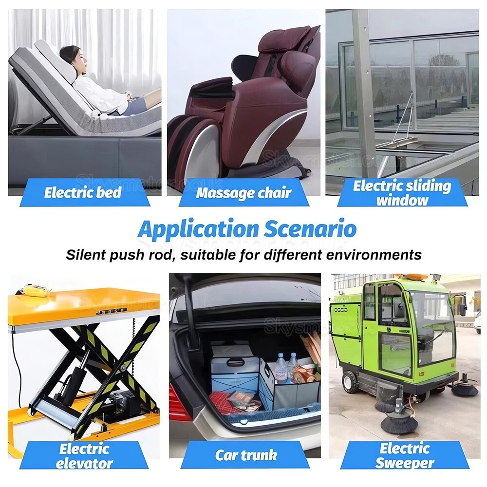 IP68 Submersible Electric Linear Actuator BST-YF-FS 12V Motorized Linear Actuators for Industrial Automation