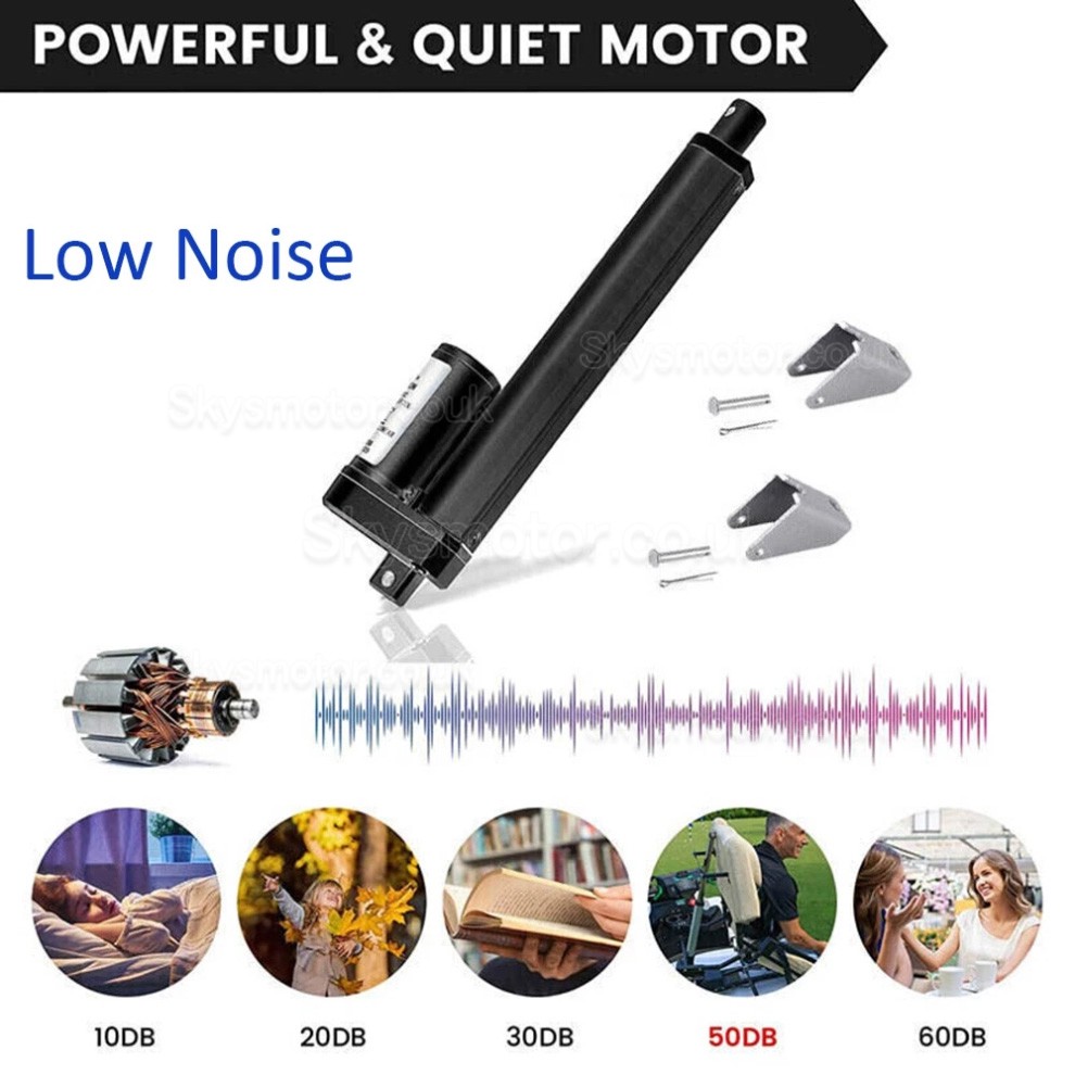 IP68 Submersible Electric Linear Actuator BST-YF-FS 12V Motorized Linear Actuators for Industrial Automation