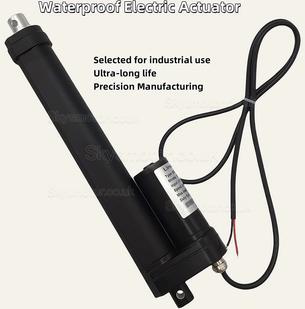 IP68 Submersible Electric Linear Actuator BST-YF-FS 12V Motorized Linear Actuators for Industrial Automation