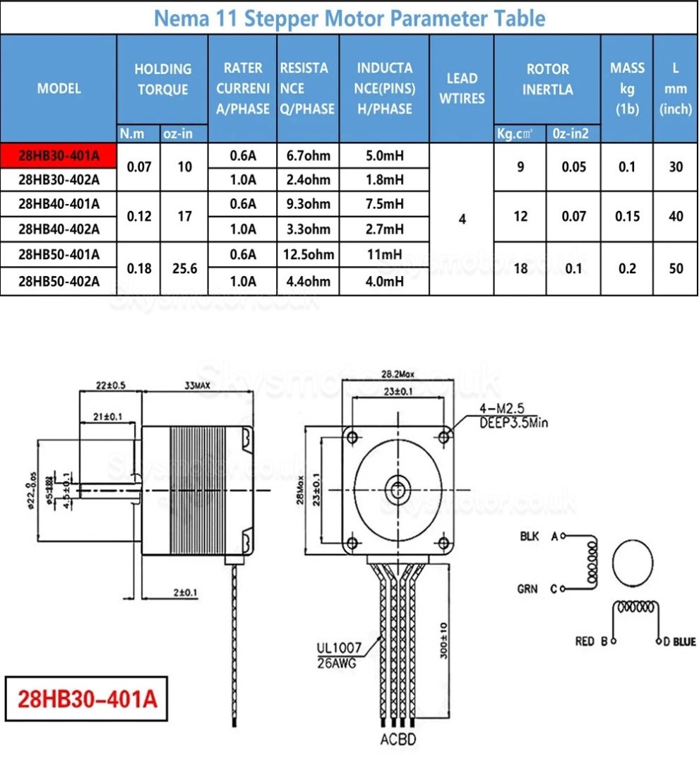 Linear Slide Bearings OSP001603 Linear Guide Slide Module 50mm-300mm Stroke with Nema11 Motor Kit
