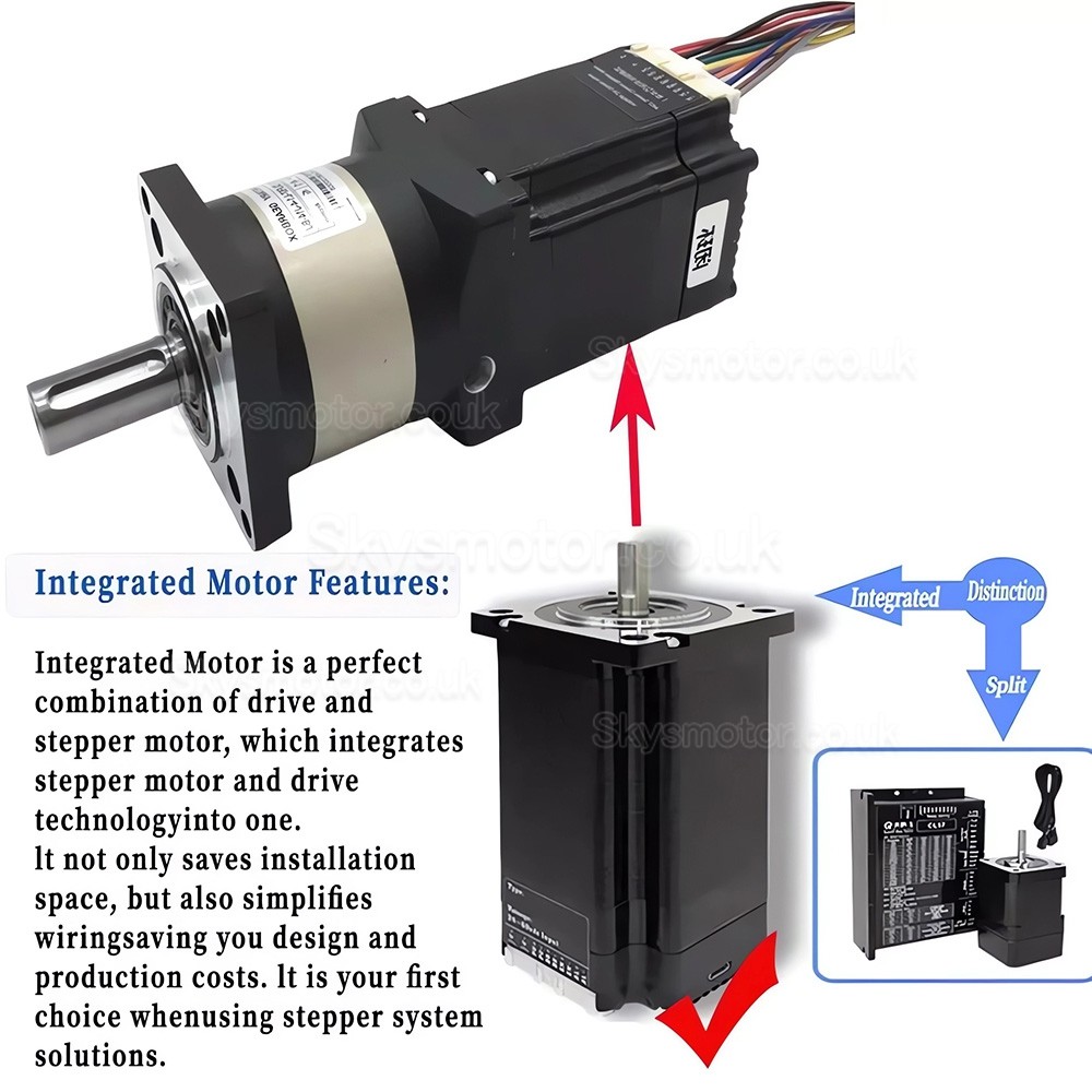 Nema 23 Planetary Geared Stepper Motor DLF+HBT5776C with  4:1/5:1/10:1/20:1/25:1/40:1/50:1/100:1 Planetary Gearbox