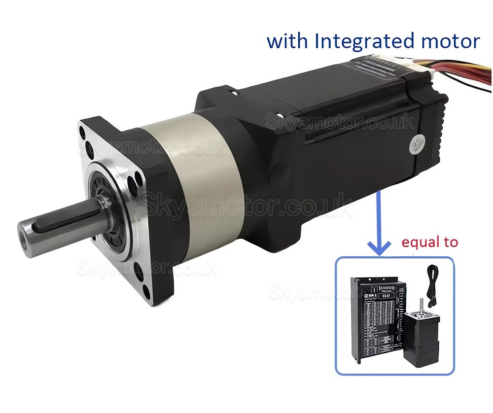 Nema 23 Planetary Geared Stepper Motor DLF+HBT5776C with  4:1/5:1/10:1/20:1/25:1/40:1/50:1/100:1 Planetary Gearbox
