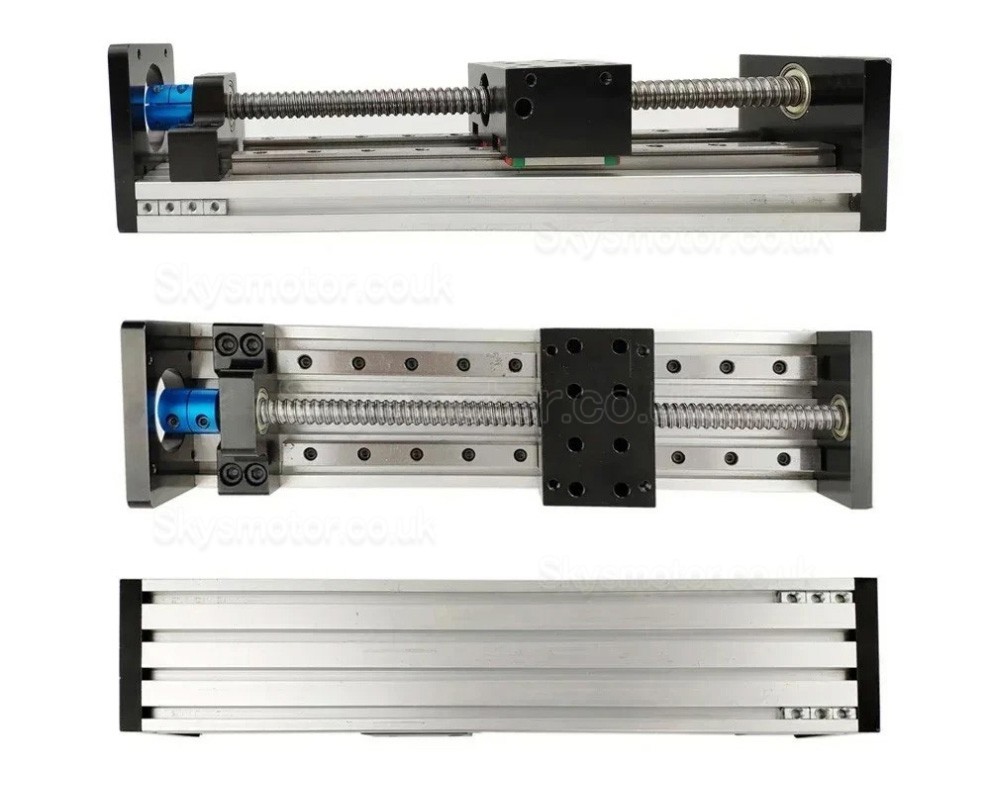 Ballscrew Linear Slide SXG5080-1 CNC Linear Motion Stage Fit Nema 17 / Nema 23 Stepper Motors 
