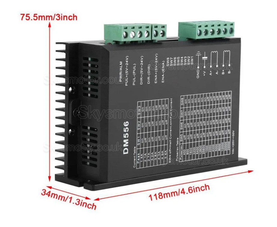 Mini Ballscrew Linear Module Table DXG-YR60+SFU1605 with 1.2/2/3Nm Nema 23 Stepper Motor & Driver Kit