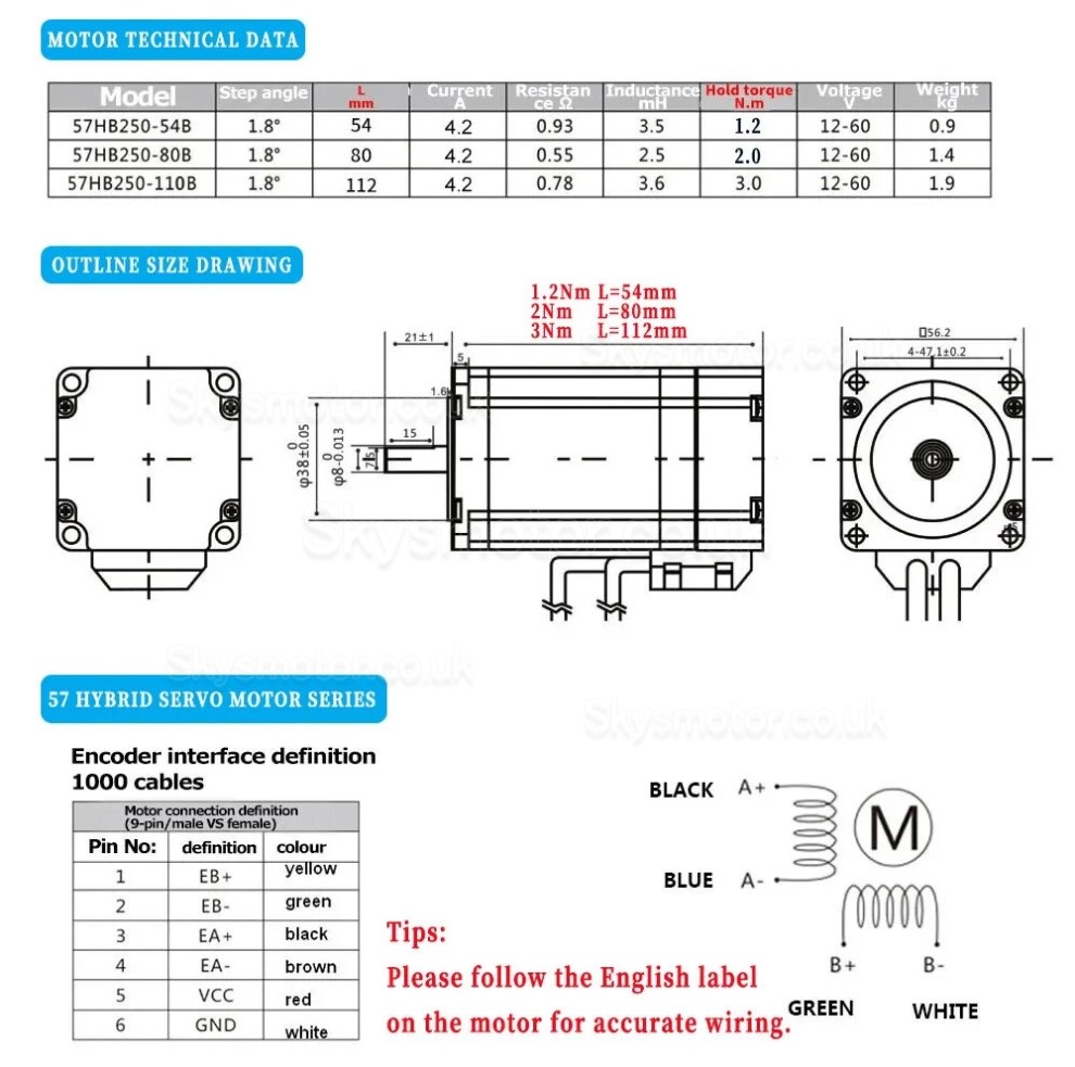 Fully Enclosed Waterproof Ballscrew CNC Slide Table Kit OSP001614 with NEMA 23 Stepper Motor + HB8080C Driver