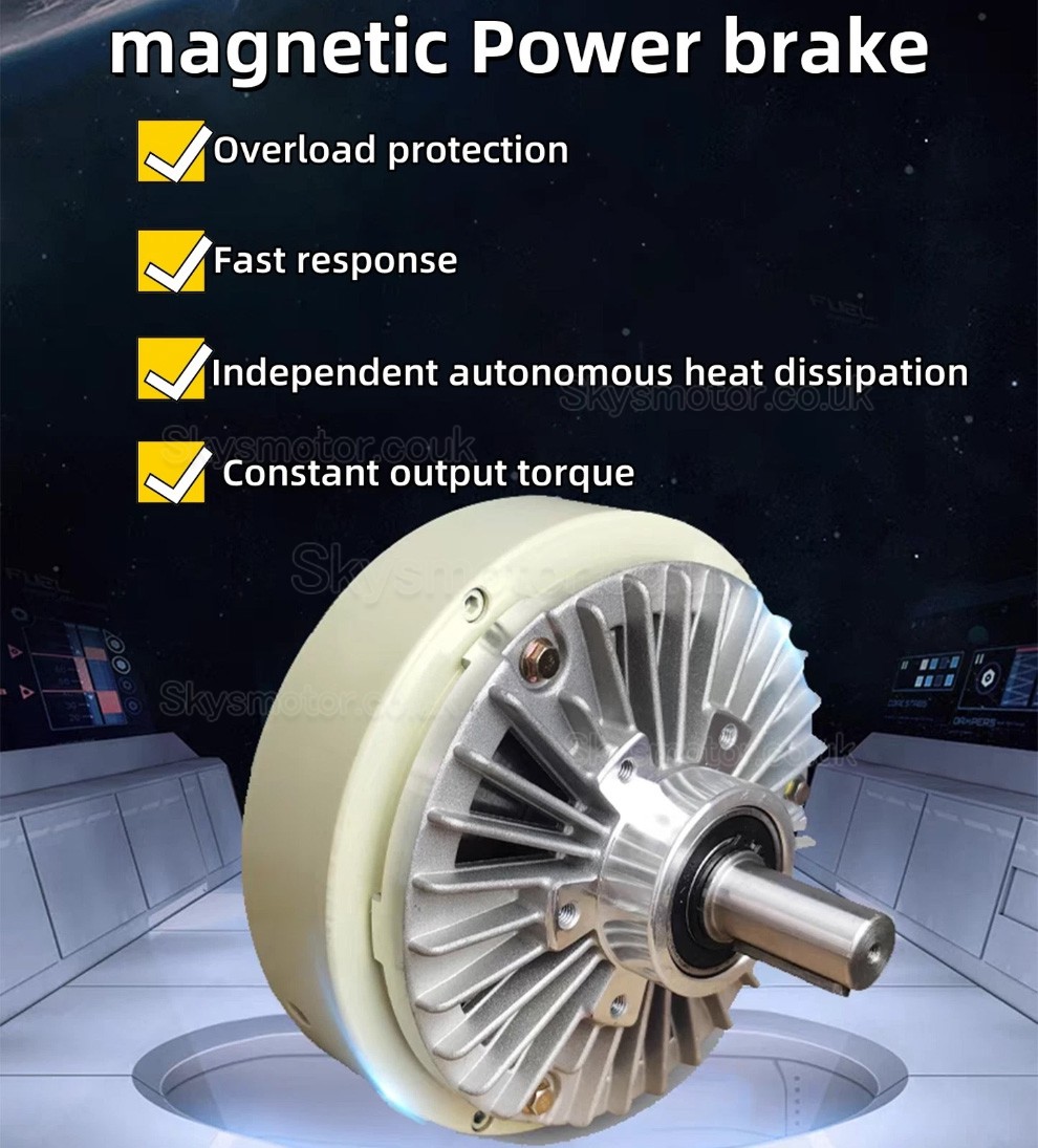 FZ-K Series Hollow Shaft Magnetic Particle Brake Kit with KDT-B-1000 Fully Automatic Tension Controller