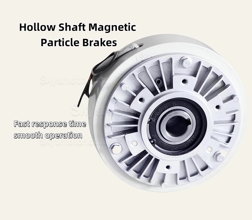 FZ-K Series Hollow Shaft Magnetic Powder Brake, Magnetic Particle Brake 6-200Nm 24V FZ-K Series Hollow Shaft Magnetic Powder Brake, Magnetic Particle Brake 6-200Nm 24V