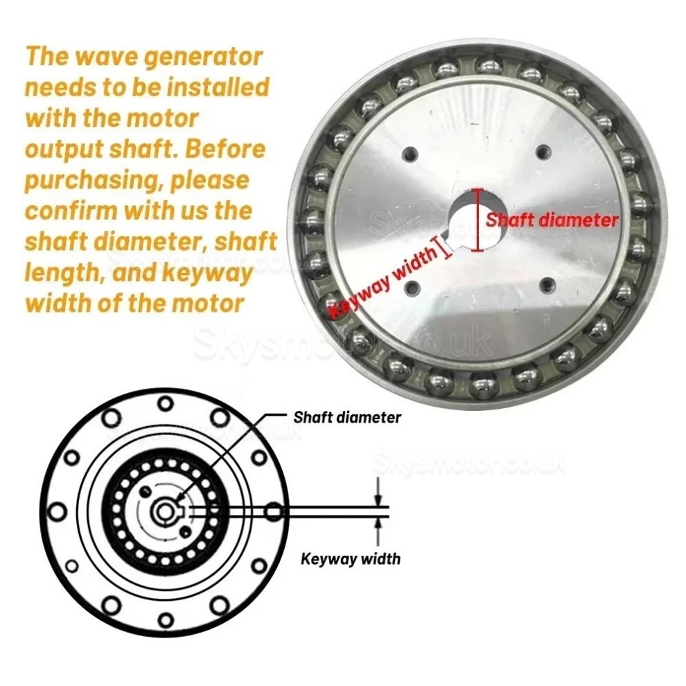 ZXS20 Series Cup Type Harmonic Reducer Gearbox Ratio 30:1/50:1/80:1/100:1 for Stepper / Servo Motor