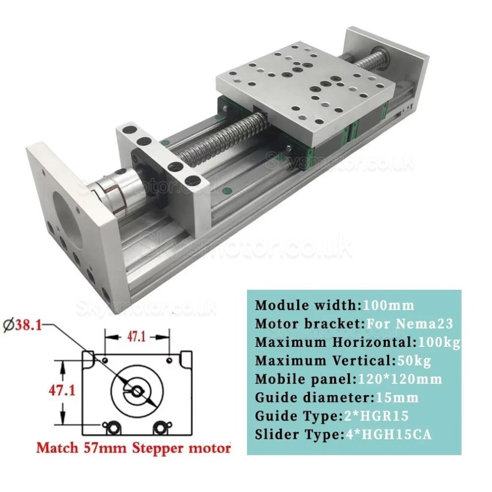 Heavy Duty Linear Motion Guide SXG120×120 Linear Table Slide 70-100kg CNC Slide Table 100mm-1000mm Heavy Duty Linear Motion Guide SXG120×120 Linear Table Slide 70-100kg CNC Slide Table 100mm-1000mm