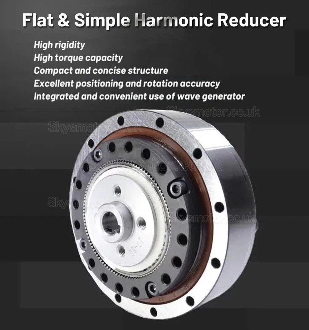 ZXF Series Harmonic Reducer Gearbox Ratio 30:1/50:1/80:1/100:1/120:1/160:1 for Stepper / Servo Motor