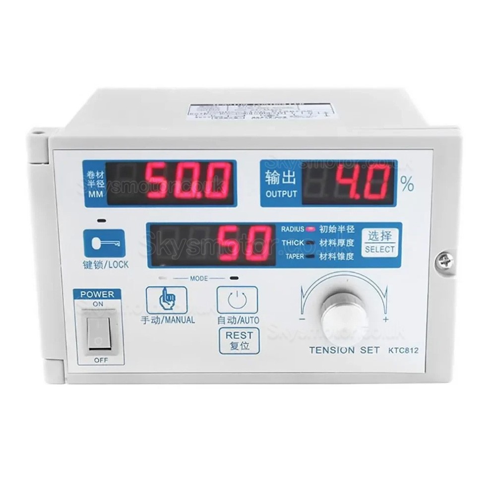 Semi-automatic Tension Controller KTC-812 24VDC 4A for Magnetic Particle Brake / Clutch