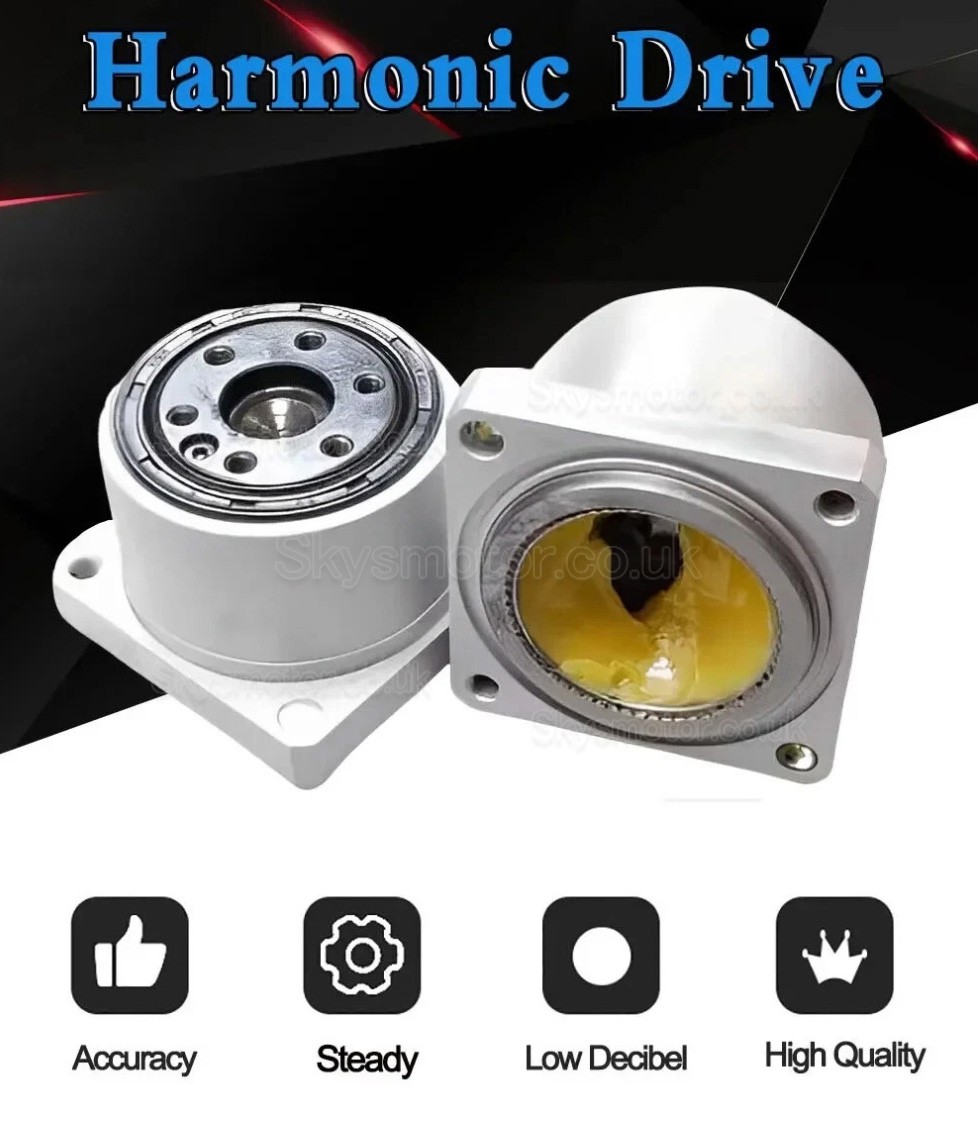 MINIS/MINIF Series Harmonic Drive Gearbox Ratio 30:1/50:1/100:1