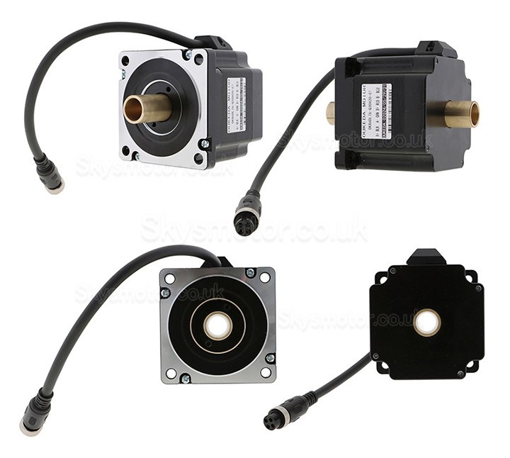 Hollow Shaft Nema 34 Stepper Motor OK86DL76-Q30H20-C1 Bipolar 1.8 Deg 4 ...