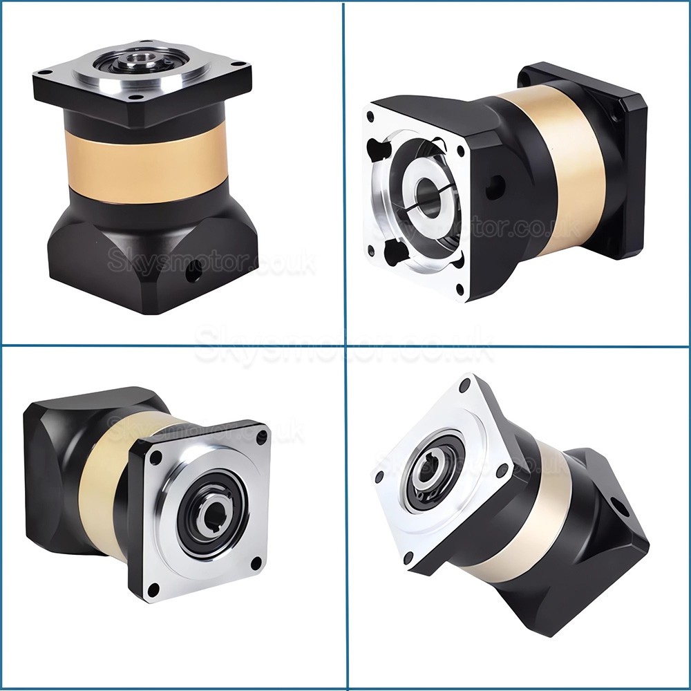 PFN60-160 Series Hollow Hole Output Planetary Gearbox Ratio 3:1 - 100:1 Fit NEMA 23, 34 Stepper Motor 80/110/130/180mm Servo Motor