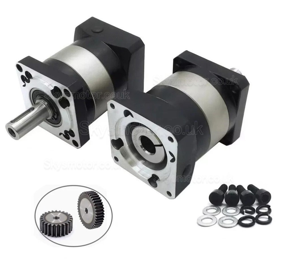 PLF060 Series Nema 23 Planetary Gearbox Ratio 3:1 - 100:1 Fit Nema 23 Stepper Motor / 60mm Servo Motor PLF060 Series Nema 23 Planetary Gearbox Ratio 3:1 - 100:1 Fit Nema 23 Stepper Motor / 60mm Servo Motor