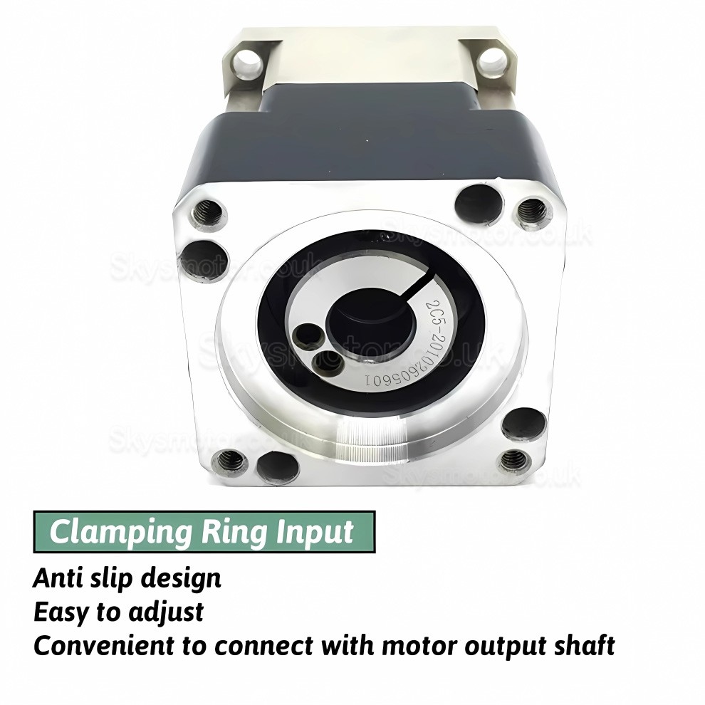 PLG042  Helical Planetary Gearbox Ratio 4:1 - 100:1 Fit NEMA 17 Stepper Motor / 40mm Servo Motor