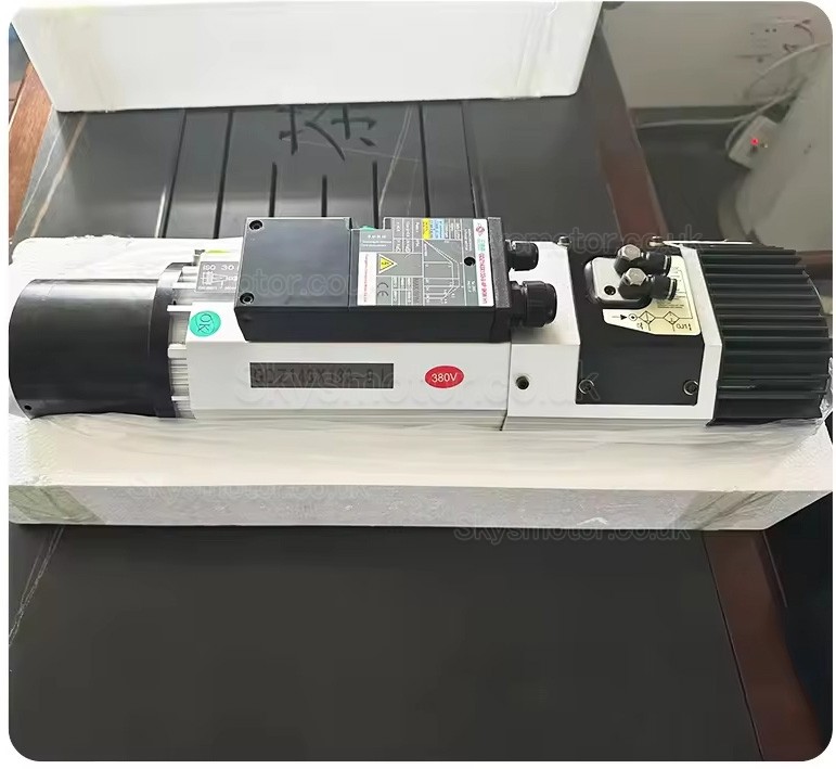 9KW 220V/380V Air Cooled ATC (Automatic Tool Change) Spindle Motor GDZ143x133-9L 400-800Hz 24,000 RPM BT30/ISO30