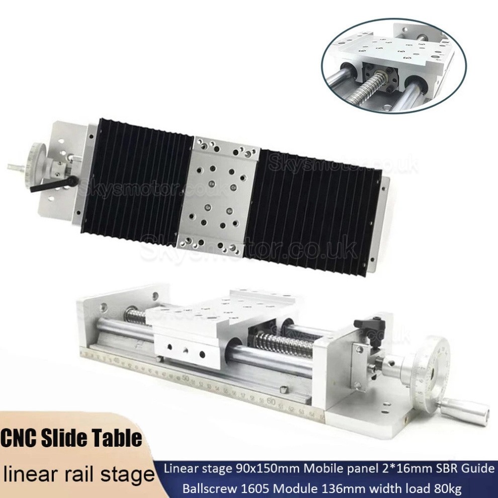 Manual CNC Slide Table OSP001615 Heavy Duty Ballscrew Linear Motion Guide SBR Guide Stage Manual CNC Slide Table OSP001615 Heavy Duty Ballscrew Linear Motion Guide SBR Guide Stage