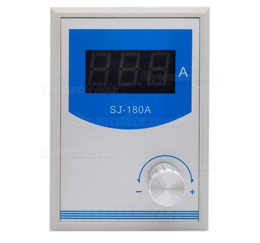 Manual Magnetic Powder Tension Controller SJ-180A 24V 0-4A for Magnetic Particle Brake / Clutch