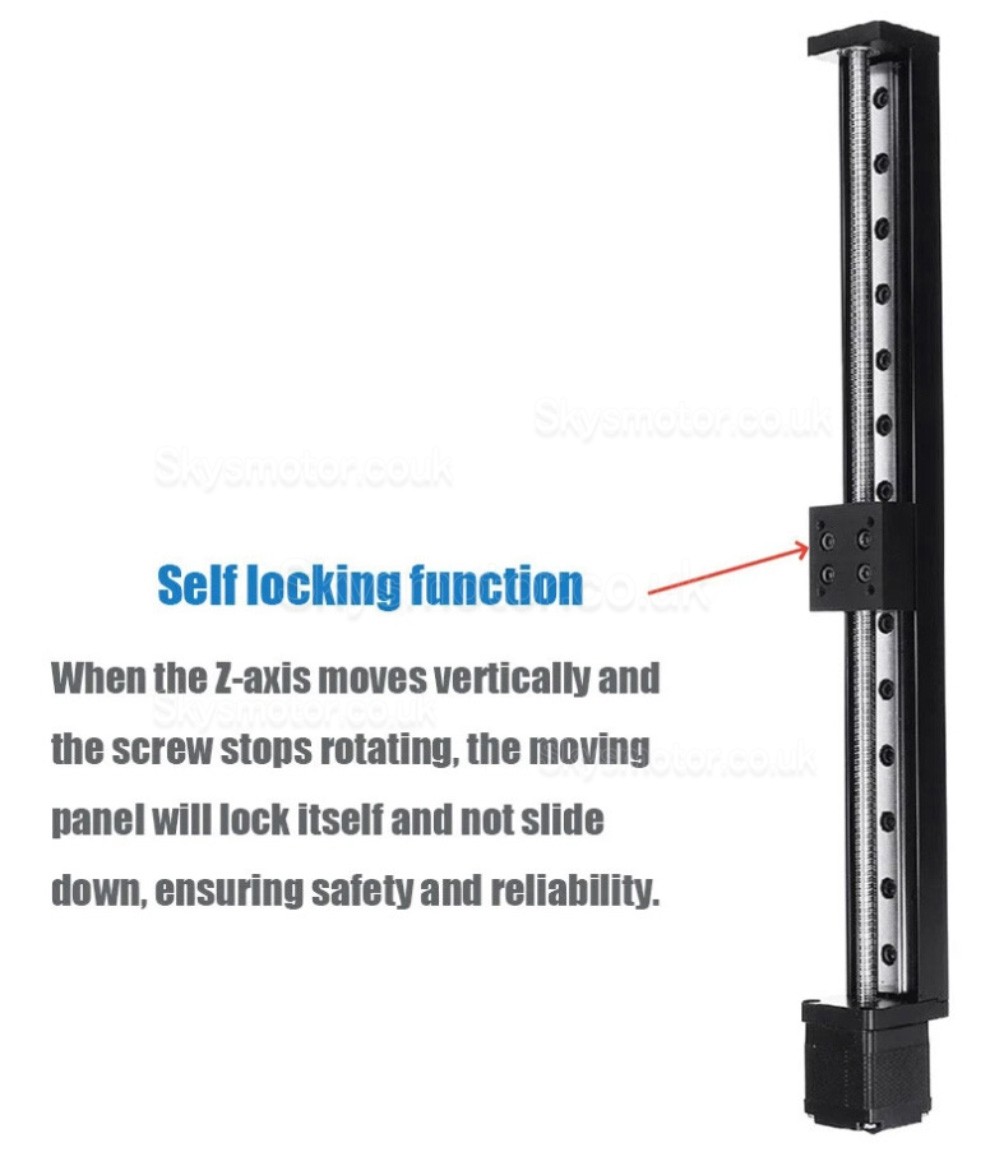 Mini Motorized Linear Stage OSP001602 CNC Sliding Table with Neme 11 Stepper Motor & TB6600 Drver Kit