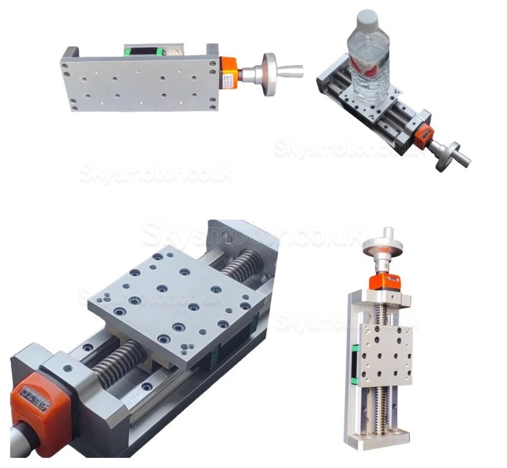 CNC Manual Self-lock Slide Table Linear Module Z Position Stage Trapezoidal Screw Module with Digital Display