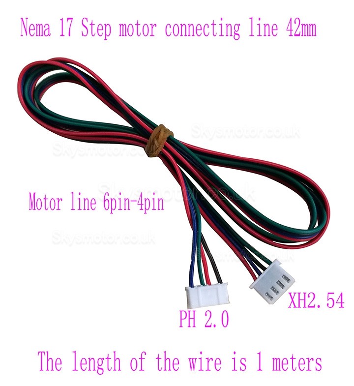 CE5-M5-20 | 4.7m 185"  AWG20 Motor And Encoder Extension Cable Kit For Nema 23 And 24 Closed Loop Stepper Motors Ce5 M5 20