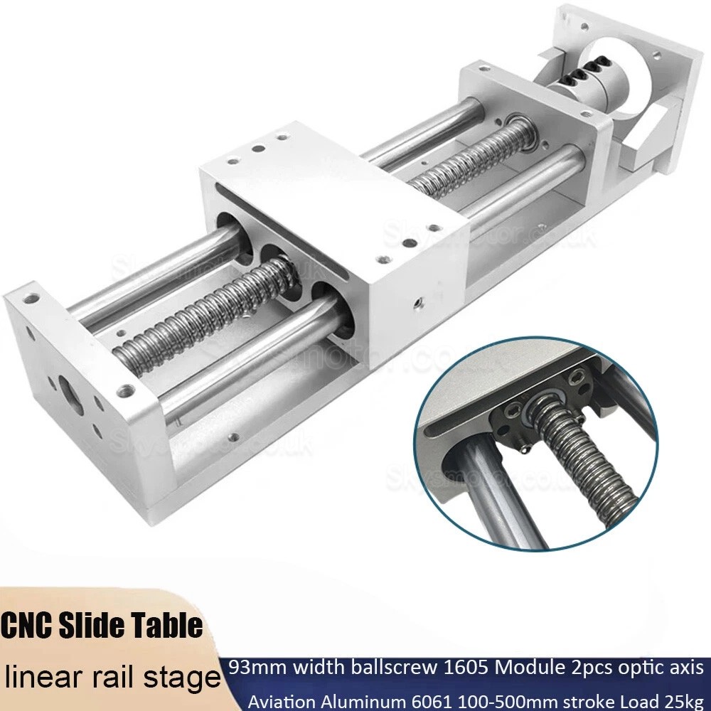 Linear Motion Guide OSP001612 CNC Sliding Table Fit Nema 23/34 Stepper Motor