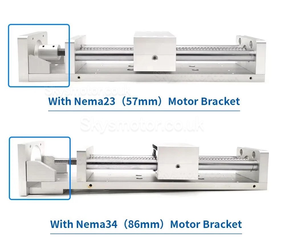 Linear Motion Guide OSP001612 CNC Sliding Table Fit Nema 23/34 Stepper Motor