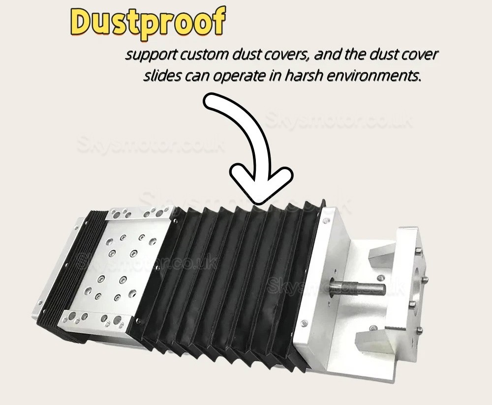 Linear Motion Guide OSP001612 CNC Sliding Table Fit Nema 23/34 Stepper Motor