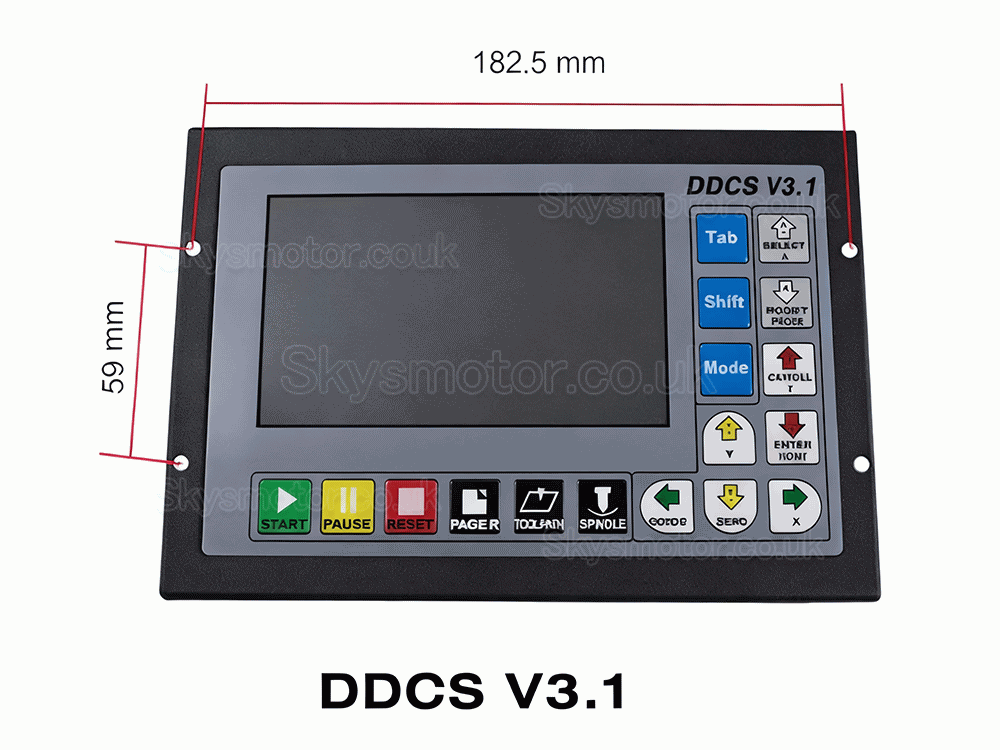 CNC Motion Controller DDCS V3.1 3 Axis / 4 Axis Electronic Numerical Standalone Control 