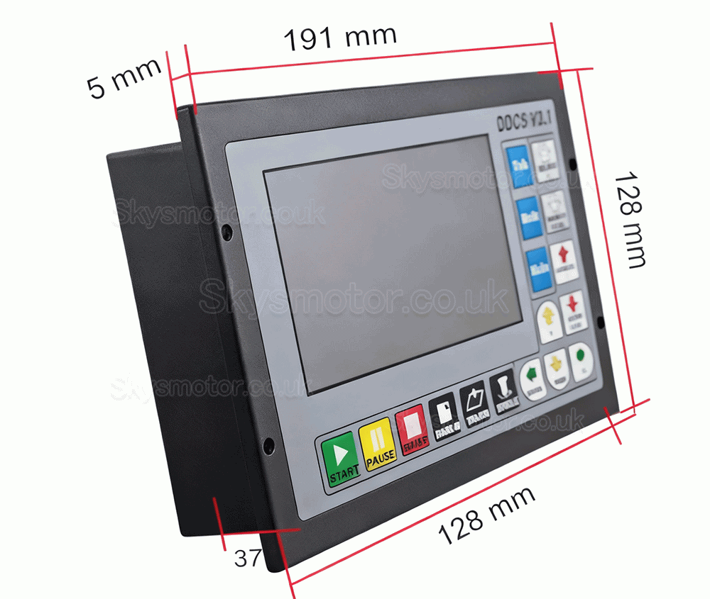 CNC Motion Controller DDCS V3.1 3 Axis / 4 Axis Electronic Numerical Standalone Control 