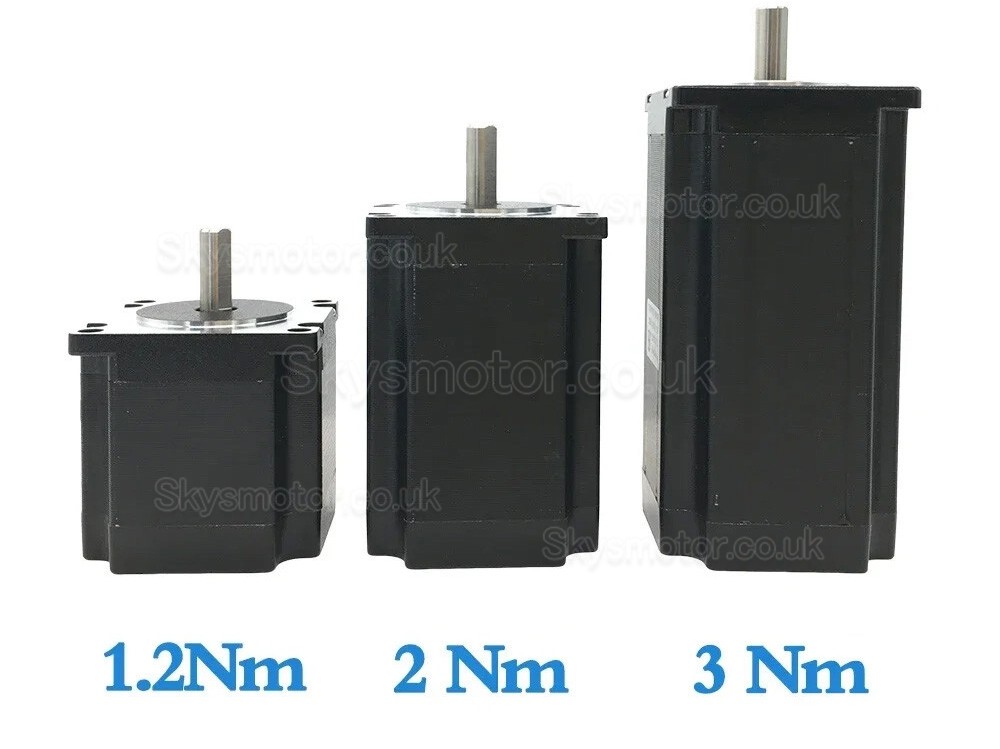 Nema 23 Stepper Motor 57HS56/80/11230A4 1.8 Deg 4-Lead 1.2Nm/2Nm/3Nm for 3D Print/CNC Router Mill Nema 23 Stepper Motor 57HS56/80/11230A4 1.8 Deg 4-Lead 1.2Nm/2Nm/3Nm for 3D Print/CNC Router Mill