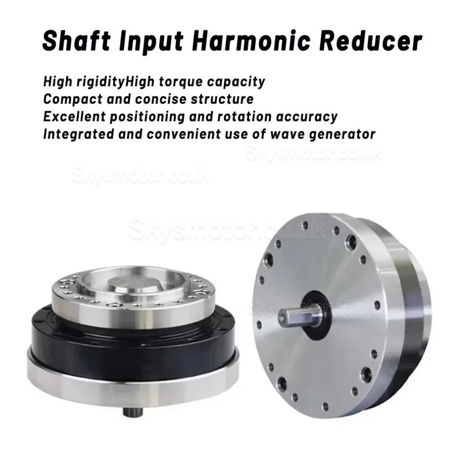 ZXJ Series Harmonic Reducer Gearbox 30 Arcsec Ratio 30:1/50:1/80:1/100:1